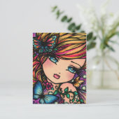 Carte postale Fairy April (Debout devant)