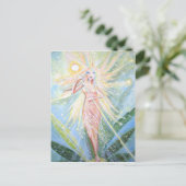 Carte postale Fairy Art - "Crystal Lights Fairy" (Debout devant)