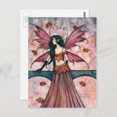 Carte postale Fairy Automne par Molly Harrison (Devant / Derrière)