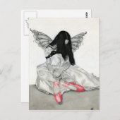 Carte postale Fairy Ballerina (Devant / Derrière)