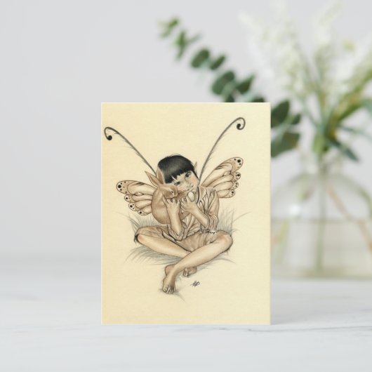 Carte postale Fairy Boy Bunny (Debout devant)