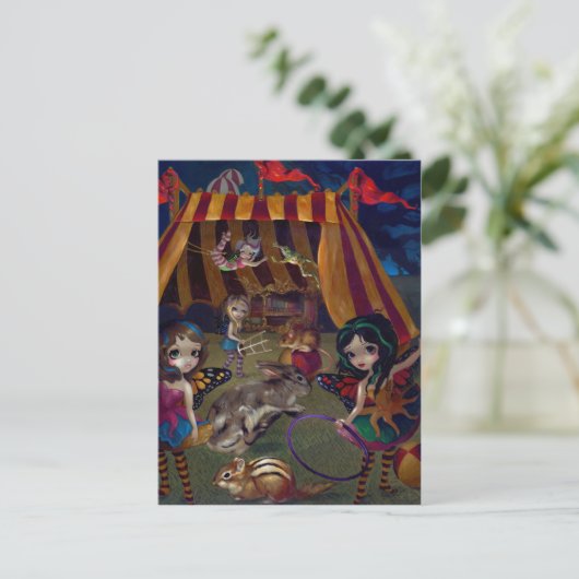 Carte postale "Fairy Circus" (Debout devant)