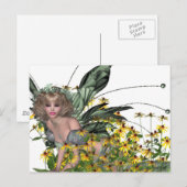 Carte Postale Fairy Daisy (Devant / Derrière)