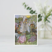 Carte postale Fairy Dance Vintage Illustration (Debout devant)