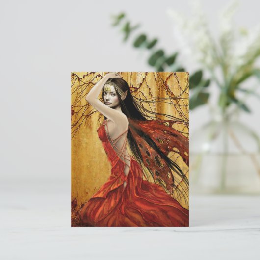 Carte postale Fairy d'automne (Debout devant)
