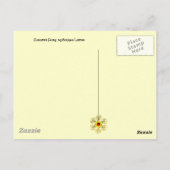 CARTE POSTALE FAIRY DES FLEURS ROUGES (Dos)