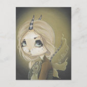 Carte postale Fairy Dragon vert (Devant)