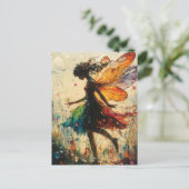 Carte Postale Fairy Fantasy with Bubbles (Debout devant)