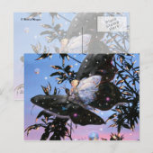 Carte Postale Fairy Flight ! (Devant / Derrière)