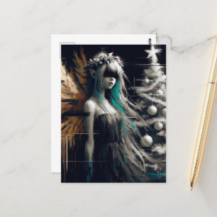 Carte Postale Fairy Glitch Christmas