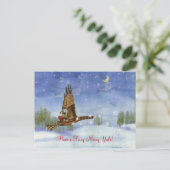 Carte postale Fairy Hawk Yule (Debout devant)