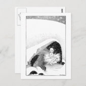 Carte postale Fairy in Winter (Devant / Derrière)