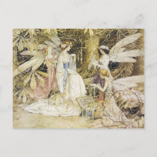 Carte Postale Fairy Jewels Postcard