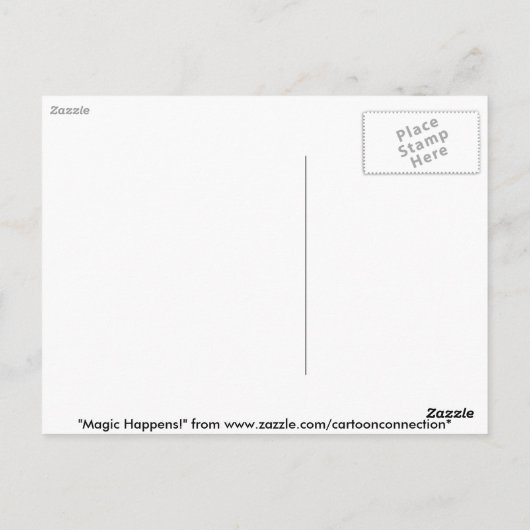 Carte Postale FAIRY MAGIC Series (Dos)