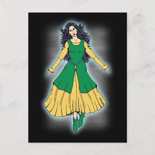 Carte Postale Fairy Maîtresse Leanan Sidhe (Devant)