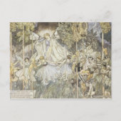 Carte Postale Fairy Midsummer Night's Dream 1907 (Devant)