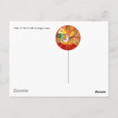 Carte Postale FAIRY OF THE FLOWERS Red Yellow Imaginaire (Dos)