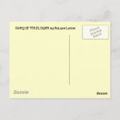 Carte Postale FAIRY OF THE FLOWERS Red Yellow Imaginaire (Dos)