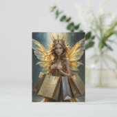 Carte Postale Fairy on a Shopping Spree (Debout devant)