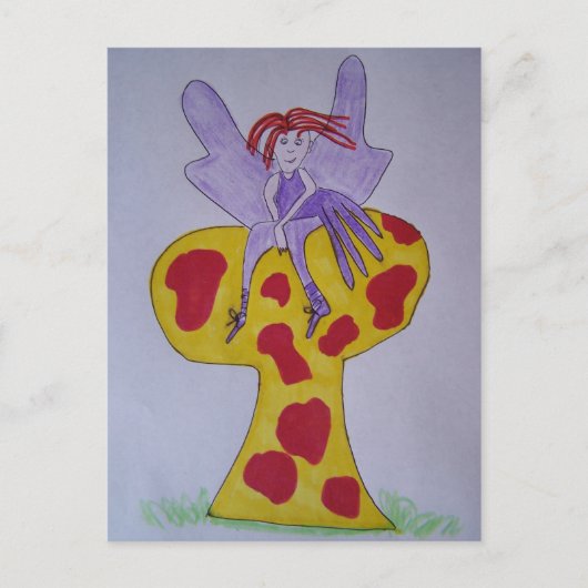Carte Postale fairy Purple (Devant)