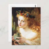 Carte Postale Fairy Queen - Sophie Anderson (Devant / Derrière)