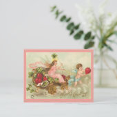 Carte postale Fairy Queen Valentine (Debout devant)