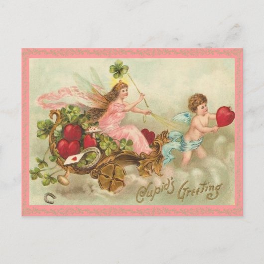 Carte postale Fairy Queen Valentine (Devant)