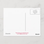 Carte postale Fairy Rose de nuit (Dos)