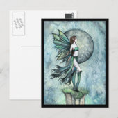 Carte postale Fairy sans peur (Devant / Derrière)