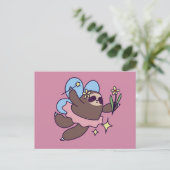 Carte Postale Fairy Sloth (Debout devant)