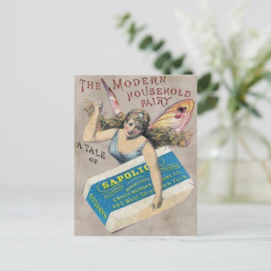 Carte postale Fairy Soap (Debout devant)