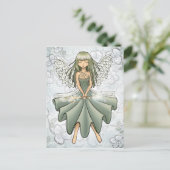 Carte postale - Fairy Summoning Spring Design (Debout devant)