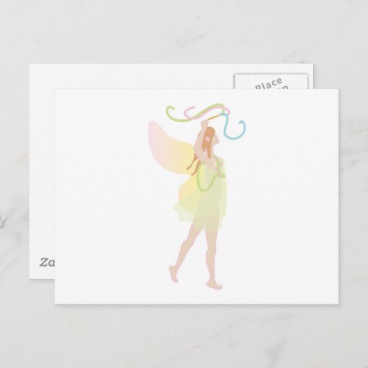 Carte postale Fairy Theme (Devant / Derrière)