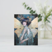 Carte Postale Fairy Woman Imaginaire Art (Debout devant)