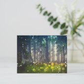 Carte Postale Fairytale Forest Tree Nature Paysage Art (Debout devant)