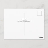 Carte Postale Fairytale Moss Princess (Dos)