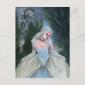 Carte Postale Fairytale Princess Castle slipper en verre POSTCAR (Devant)