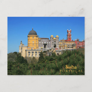 Carte Postale Fairytale Sintra Palace photo, Portugal