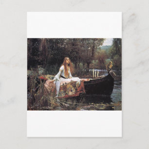 Carte Postale Fairytalesque. - "La Dame de Shalott"