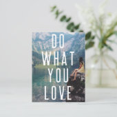 Carte Postale Fais ce que tu aimes | Aventure moderne en Bavière (Debout devant)