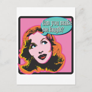 Carte Postale Fais-moi rire
