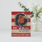 Carte Postale Fais-tu tout ce que tu peux ? (Debout devant)