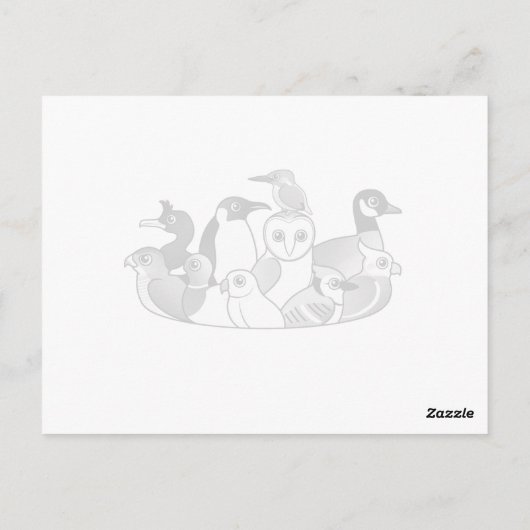 Carte Postale Faisan commun (Dos)