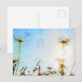 Carte Postale Faisée - - Impression acrylique (Devant / Derrière)