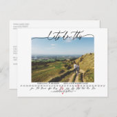 Carte Postale Faisons ce changement de date Mariage (Devant / Derrière)