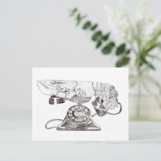 Carte Postale Faisons Conversation ! (Debout devant)