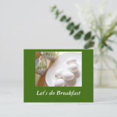 Carte Postale Faisons le petit-déjeuner (Debout devant)