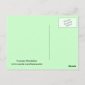 Carte Postale Faisons le petit-déjeuner (Dos)