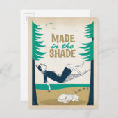 Carte Postale Fait à l'ombre (Devant / Derrière)