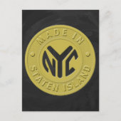 Carte Postale Fait À New York Staten Island (Devant)